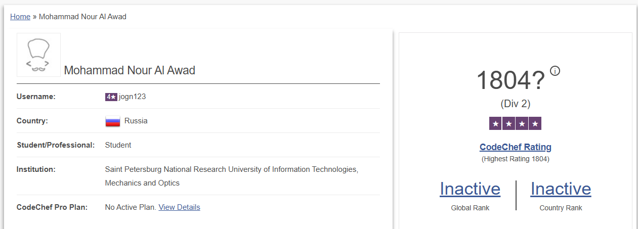 ICPC work snapshot 1